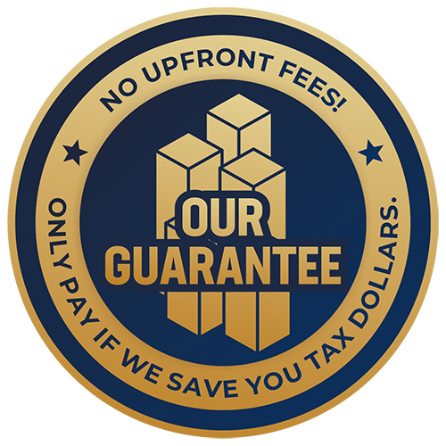 Our Guarantee: Only pay if we save you tax dollars on your real estate property tax protest